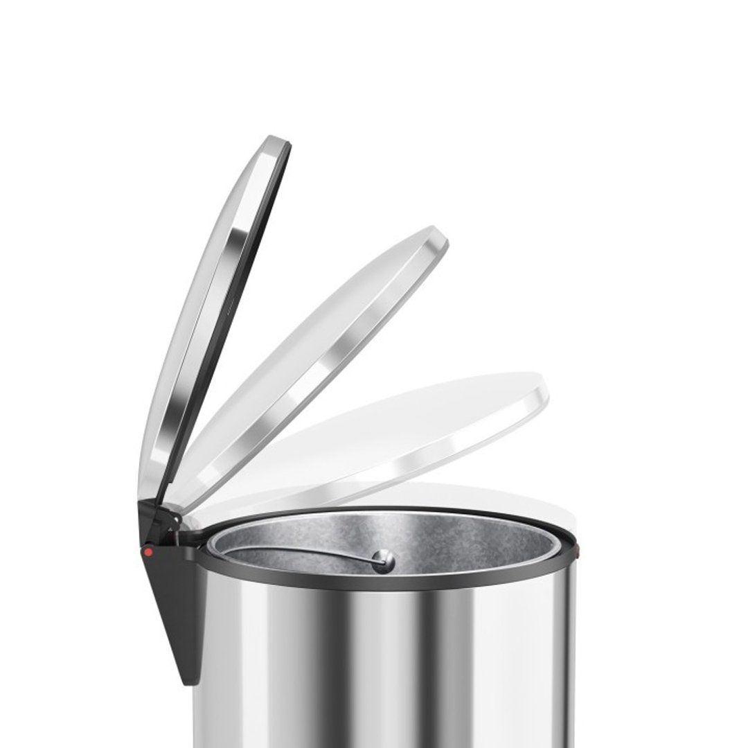 Hailo 44 Lt Stainless Steel Trash Can