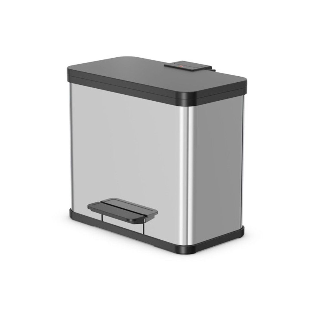 Hailo 17+9 Lt Stainless Steel Trash Can