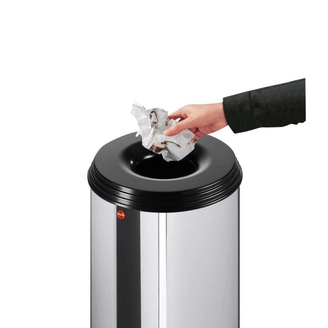 Hailo 45 Lt Stainless Steel Trash Can