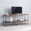 Everyday Blue Metal Drawer Console