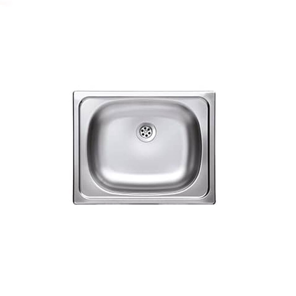 N-205 40x50 Single Bowl Built-in Kitchen Sink Right