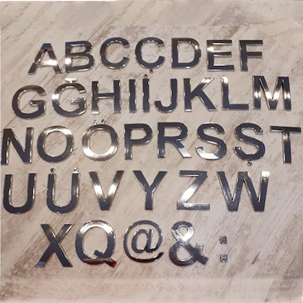 Adhesive Letter Medium 3.75 cm