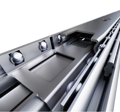 SO CLASS 46mm Full Extension Soft Closed Drawer Rail Set 500mm