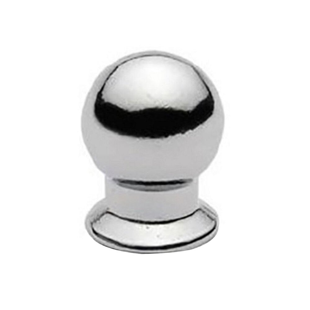 Marble Button Handle Chrome 19mm