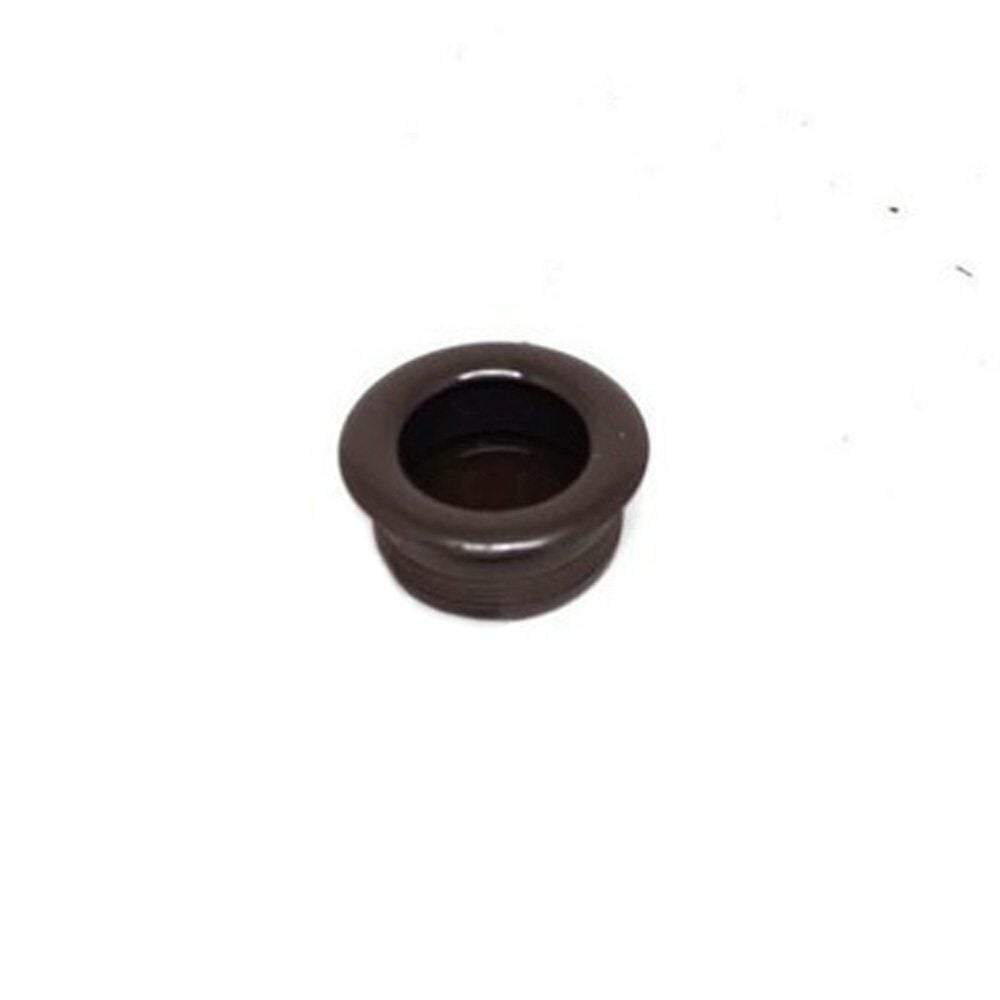 Round Recessed Handle Black Diameter 35mm
