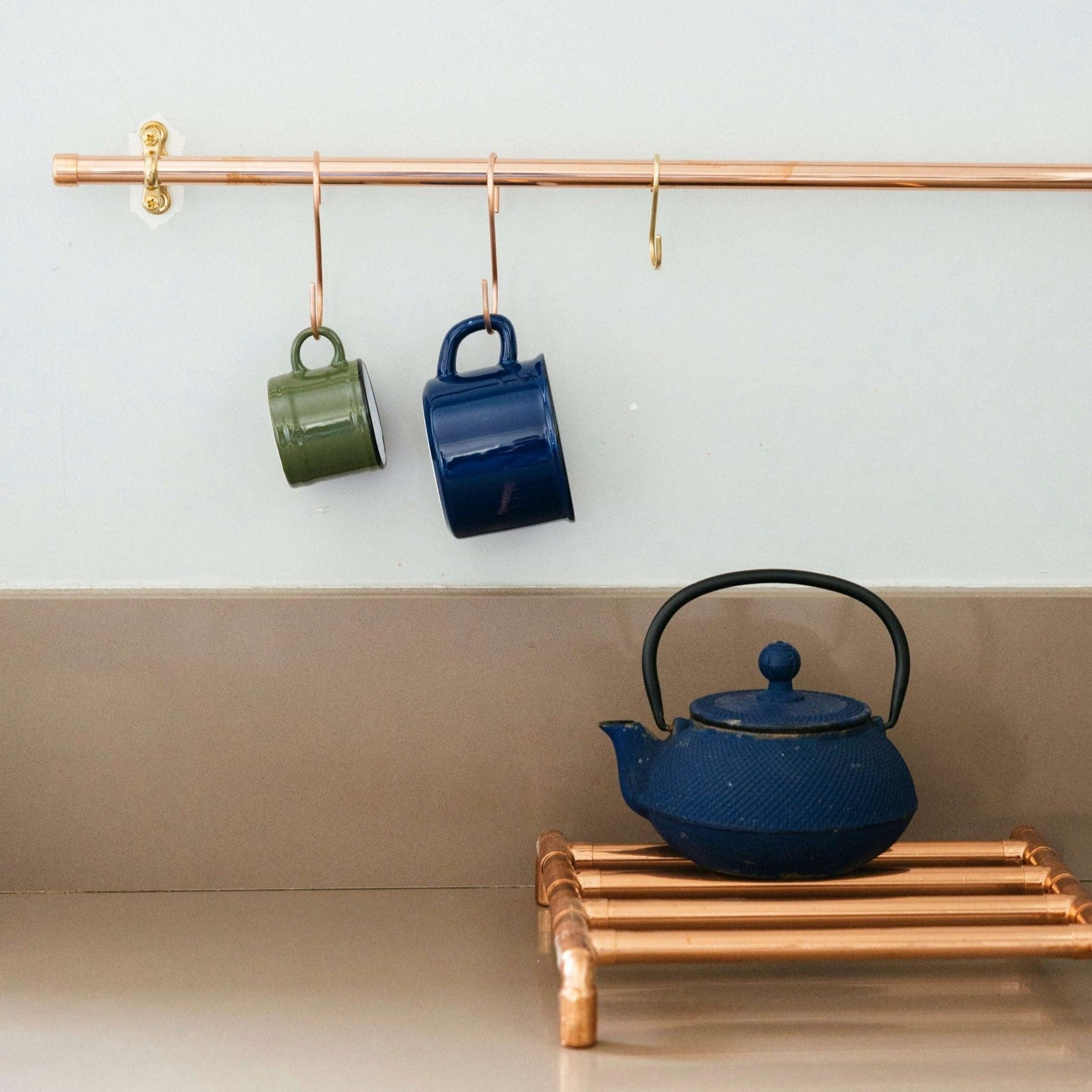 Falun Copper Kitchen Hanger Pipe