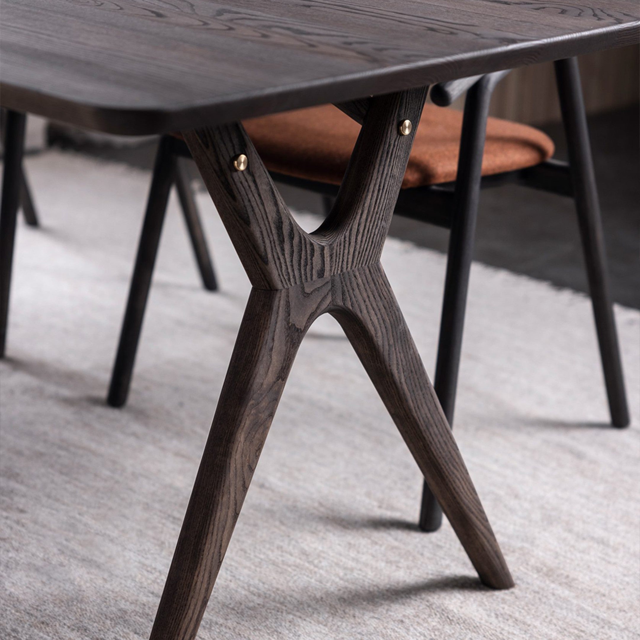 Ribni Wooden Dining Table