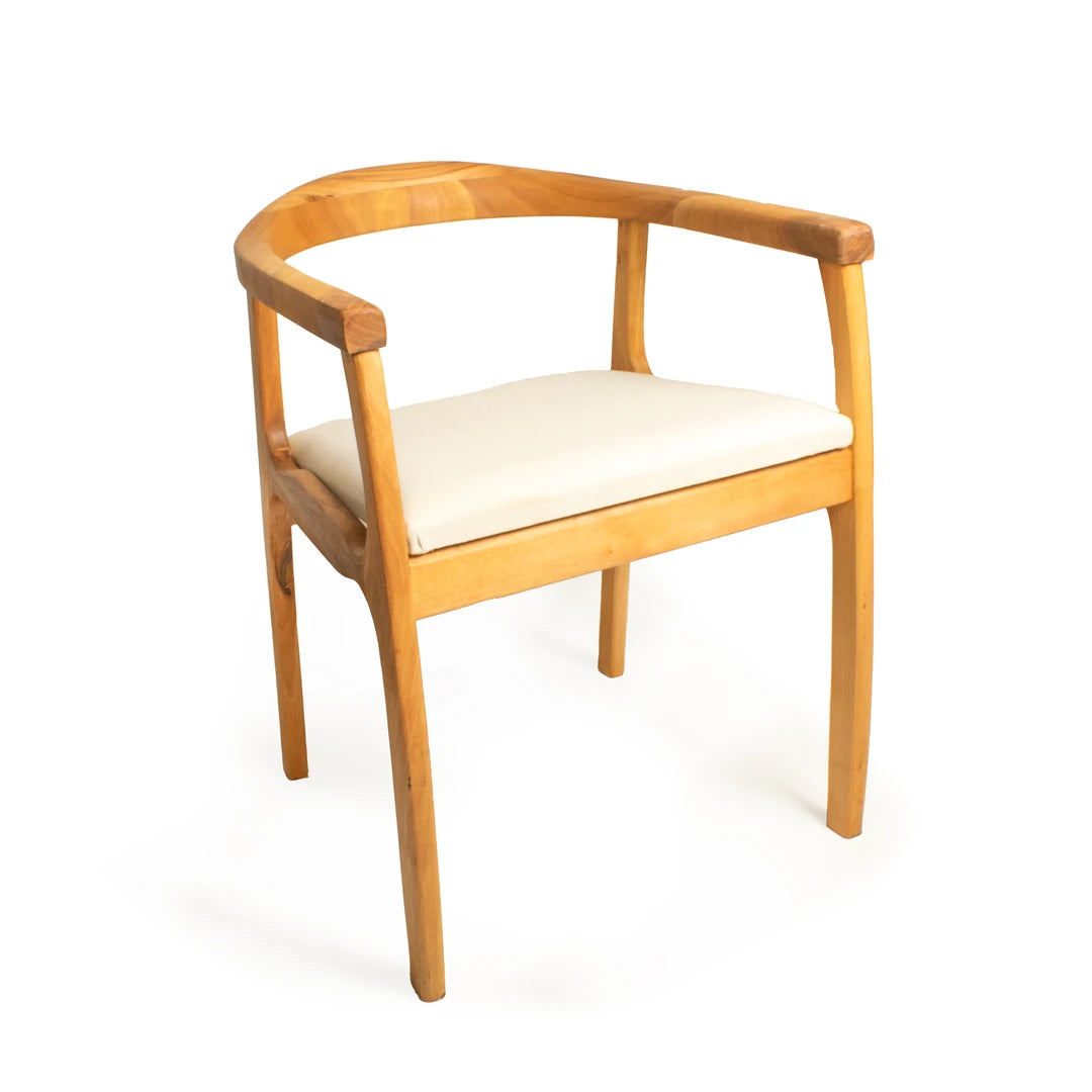 Porto Walnut Tree Wooden Chair