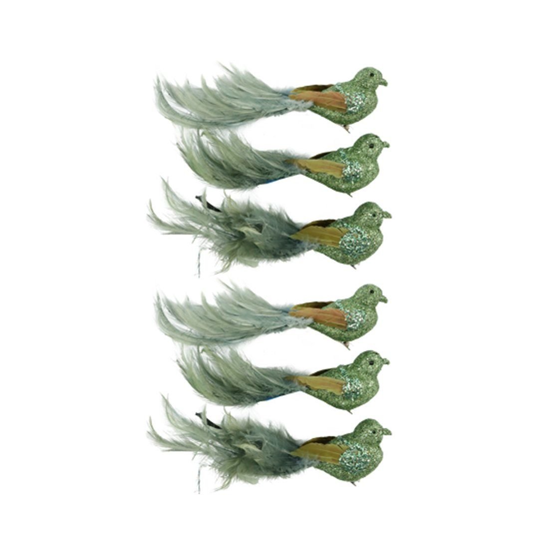 Federstolz Yeşil Kuşlar (6 Parça) - Furnicept