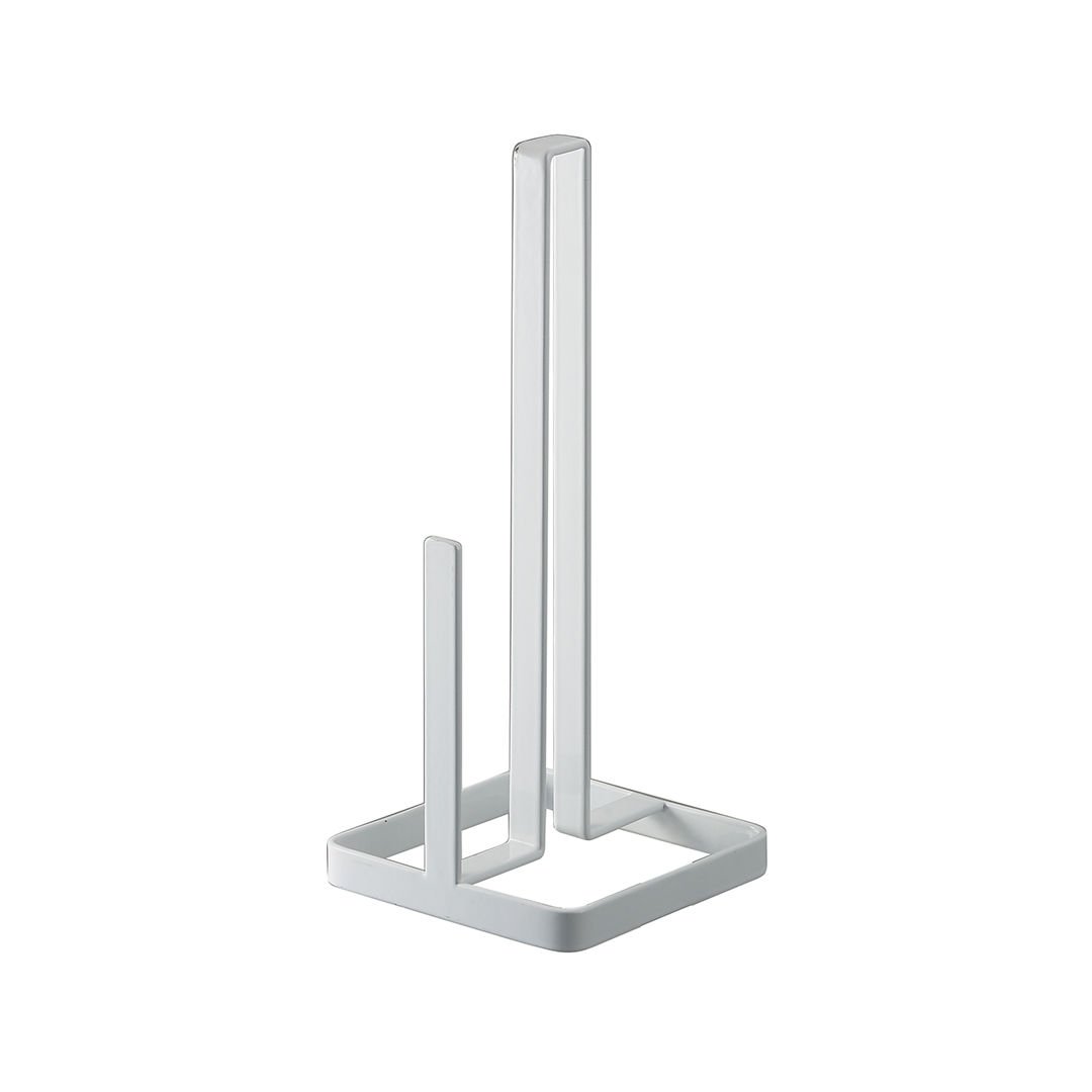 Tower Countertop White Paper Towel Holder