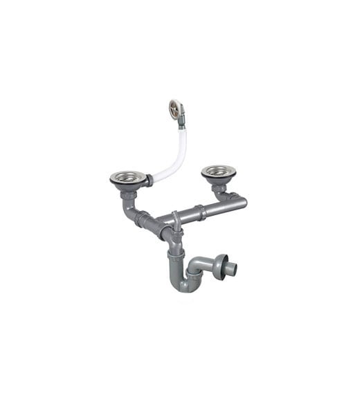1.5 Compartment Big Head Sink Siphon