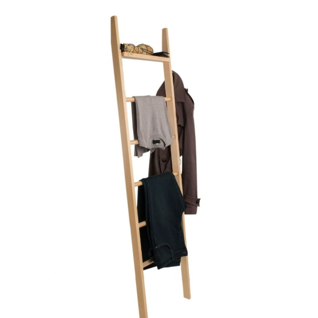 Coat Rack Axel Towel Holder, Wood - For Wall