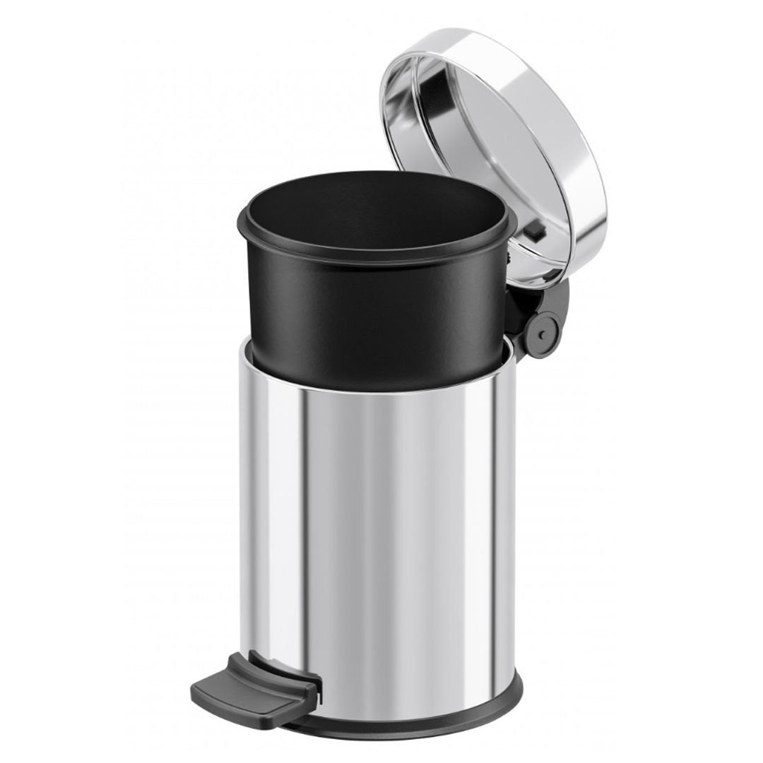 Hailo 4 Lt Stainless Trash Can