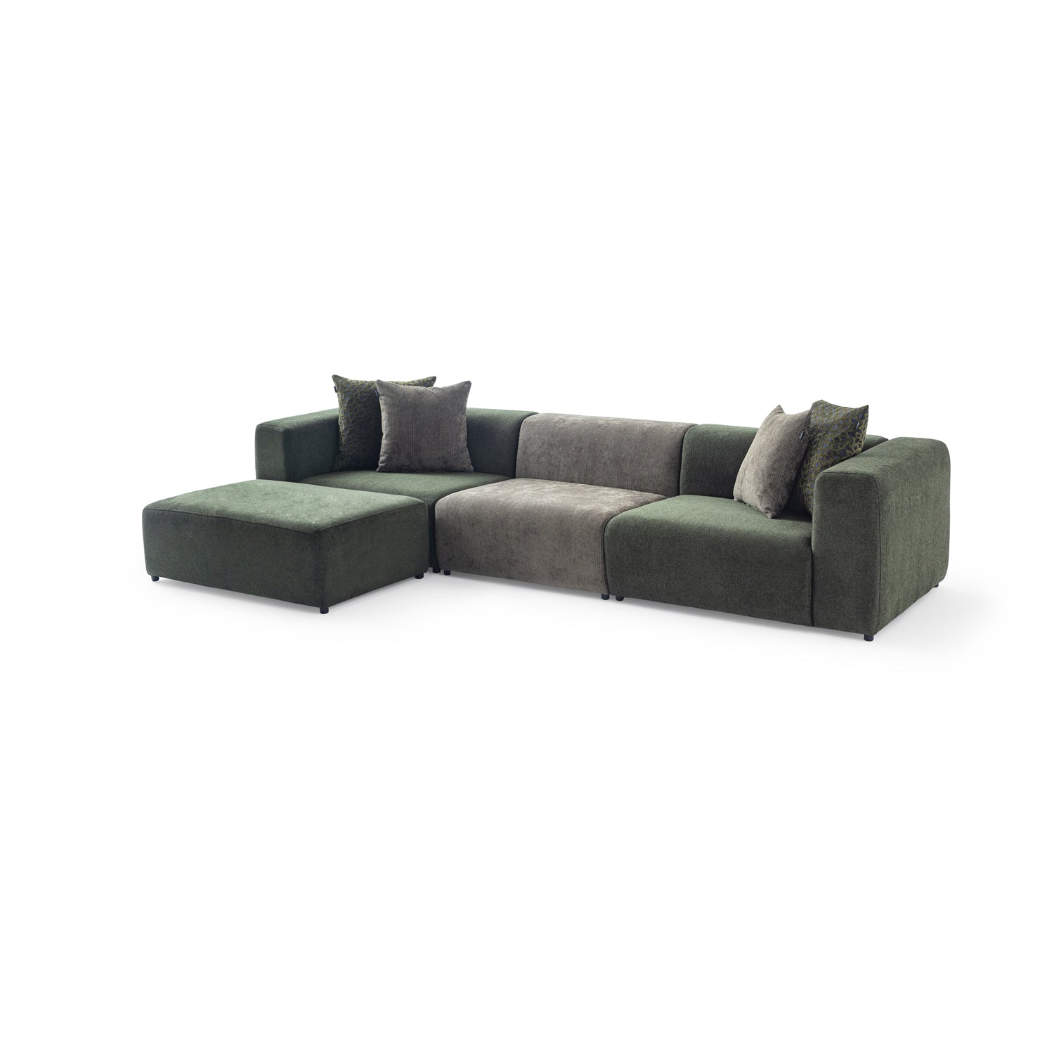 Lime 3-Seat Corner Sofa