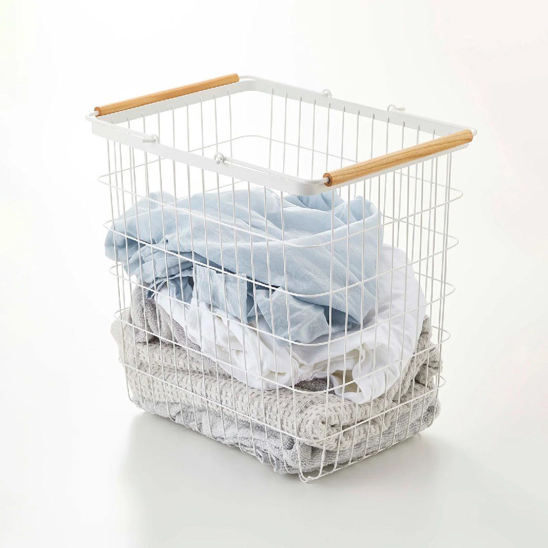 Laundry Basket Large White